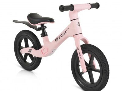 Balance Bike NEXT STEP Pink – Ποδήλατο Ισορροπίας Byox Moni 12” για Παιδιά 2+ Ετών