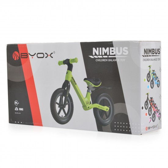 Balance Bike 12” NIMBUS Sky Blue – Ποδήλατο Ισορροπίας Byox για Παιδιά 3+ Ετών