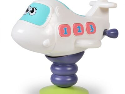 Moni Baby Plane K999-139B Αεροπλανάκι με Φώτα, Μελωδίες και Ήχους για Βρέφη