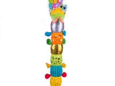 Bali Bazoo Κάμπια Bendy Caterpillar 80208 Λούτρινο Εκπαιδευτικό Παιχνίδι με Υφές & Χρώματα