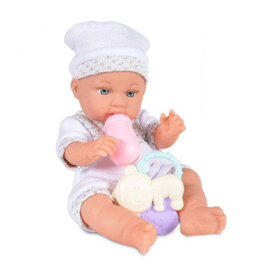 Moni Κούκλα 36cm 8553 με Αξεσουάρ Παιχνιδιού για Παιδιά 3+ Ετών