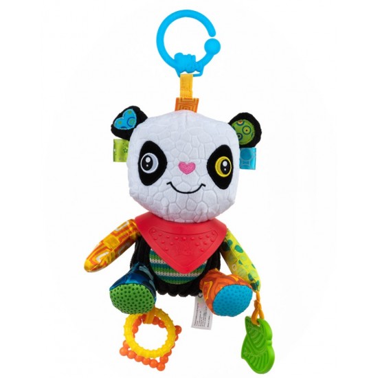 Bali Bazoo Κρεμαστό Παιχνίδι Panda Peter 86532 με Μασητικά & Ήχους για Μωρά 0+ Μηνών