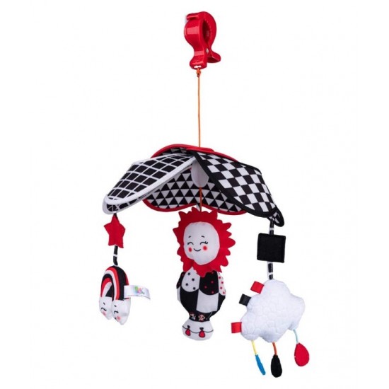 Bali Bazoo Αισθητηριακό Καρουζέλ Ταξιδιού Sensory Mobile 80421 με Κρεμαστά Παιχνίδια