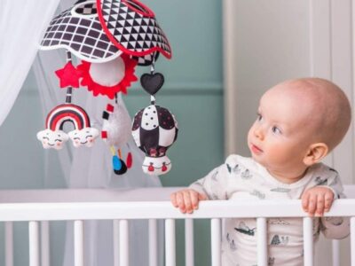 Bali Bazoo Αισθητηριακό Καρουζέλ Ταξιδιού Sensory Mobile 80421 με Κρεμαστά Παιχνίδια