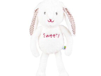 Bali Bazoo Λούτρινο Κουνελάκι Sweety Bunny 81970 Λευκό για Μωρά 0+ Μηνών