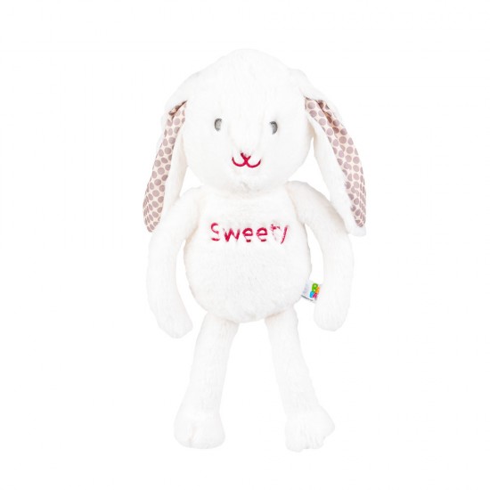 Bali Bazoo Λούτρινο Κουνελάκι Sweety Bunny 81970 Λευκό για Μωρά 0+ Μηνών