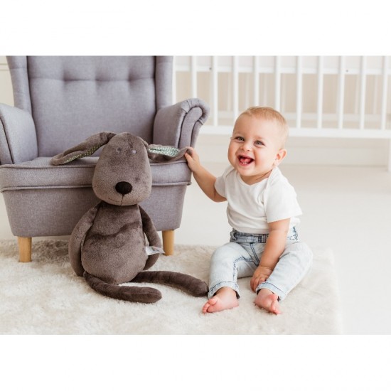 Bali Bazoo Λούτρινο Σκυλάκι 58cm 81990 Γκρι για Μωρά 0+ Μηνών
