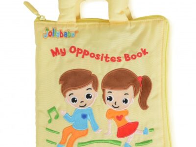 Moni Montessori Soft Book Υφασμάτινο Εκπαιδευτικό Βιβλίο Δραστηριοτήτων για Βρέφη