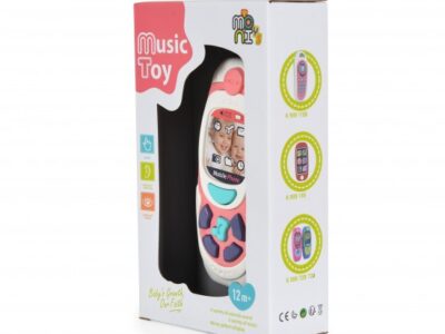 Moni Baby Phone K999-72G Pink Παιδικό Κινητό Τηλέφωνο με Μελωδίες και Φωτεινά Εφέ