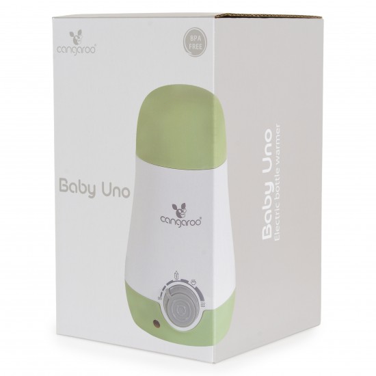 Cangaroo Θερμαντήρας Μπιμπερό & Αποστειρωτής BabyUno Light Green 150W