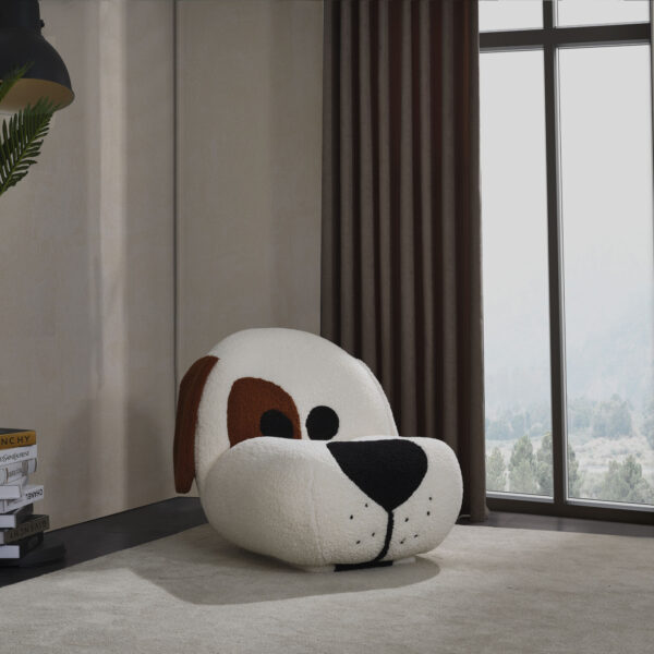 Παιδική Πολυθρόνα SNOOPY Teddy Beige
