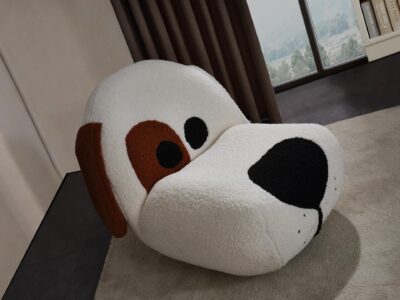 Παιδική Πολυθρόνα SNOOPY Teddy Beige