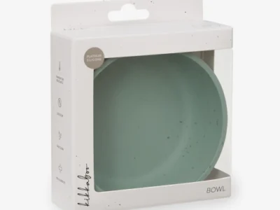 KikkaBoo Platinum Silicone Sage Μπολ Σιλικόνης 200ml BPA Free για Βρέφη 6m+