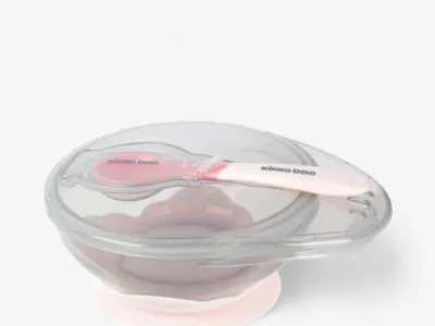 KikkaBoo Μπολ Φαγητού με Βεντούζα και Κουτάλι 250ml BPA Free 4+ Μηνών