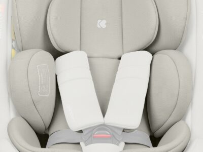 KikkaBoo i-Round Light Grey Κάθισμα Αυτοκινήτου i-Size 40-150cm με ISOFIX & Περιστροφή 360°