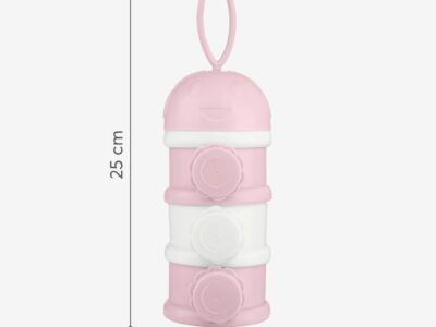 KikkaBoo Δοχείο Μερίδων Γάλακτος 3 Επιπέδων Mint – Milk Powder Dispenser BPA Free με Λαβή Μεταφοράς