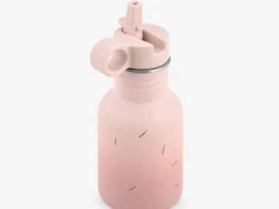 KikkaBoo Flora Sage Παιδικό Ανοξείδωτο Παγούρι 350ml με Καλαμάκι & Σύστημα Anti-Leak 12m+
