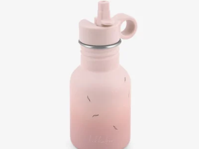 KikkaBoo Flora Sage Παιδικό Ανοξείδωτο Παγούρι 350ml με Καλαμάκι & Σύστημα Anti-Leak 12m+