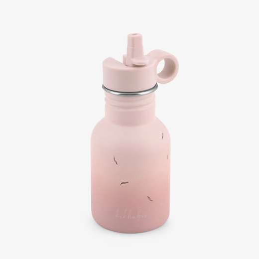 KikkaBoo Flora Sage Παιδικό Ανοξείδωτο Παγούρι 350ml με Καλαμάκι & Σύστημα Anti-Leak 12m+
