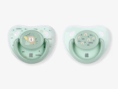 KikkaBoo Savanna Mint Πιπίλες Σιλικόνης Ορθοδοντικές 0-6 Μηνών Σετ 2 Τεμαχίων BPA Free