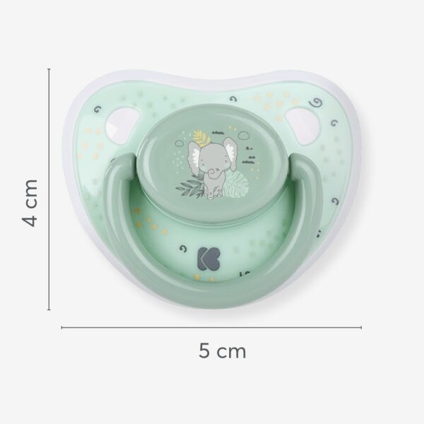 Σετ Πιπίλες Savanna Mint 2τμχ 6-18m Ορθοδοντικές BPA Free με Θηλή Σιλικόνης