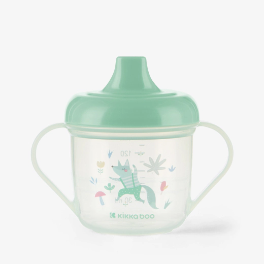 KikkaBoo Forest Party Mint Εκπαιδευτικό Ποτηράκι με Στόμιο 150ml 8+ Μηνών