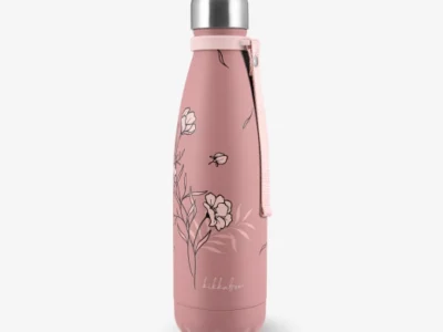 KikkaBoo Flora Blush Θερμός Παγούρι 500ml Ανοξείδωτο με Διατήρηση Θερμοκρασίας έως 21 Ώρες