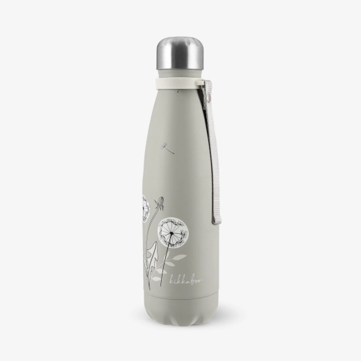 KikkaBoo Flora Sand Θερμός Παγούρι 500ml Ανοξείδωτο με Διατήρηση Θερμοκρασίας έως 21 Ώρες