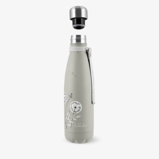 KikkaBoo Flora Sand Θερμός Παγούρι 500ml Ανοξείδωτο με Διατήρηση Θερμοκρασίας έως 21 Ώρες