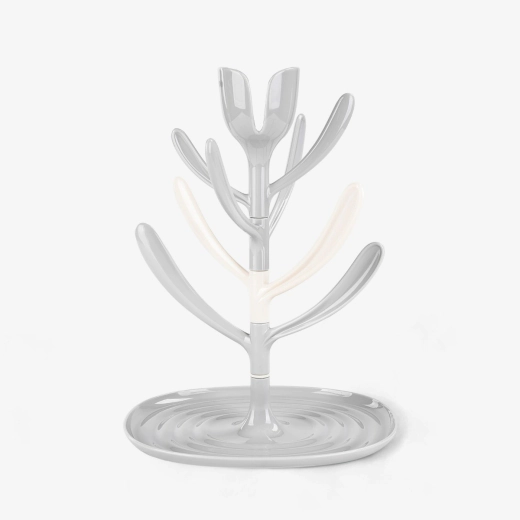 KikkaBoo Tulip Grey Στεγνωτήρας Μπιμπερό & Αξεσουάρ Σίτισης για έως 8 Μπουκάλια BPA Free