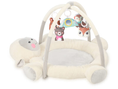 Lorelli Plush Play Gym MARY – Βρεφικό Γυμναστήριο Δραστηριοτήτων 95x95cm 0+ Μηνών