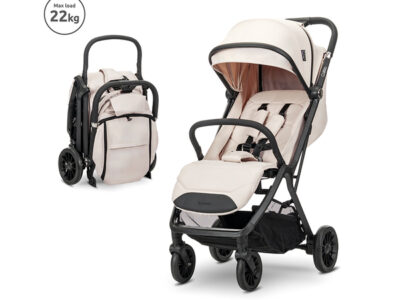 Lorelli Calista Καρότσι με Αυτόματο Σύστημα Αναδίπλωσης Beige έως 22kg