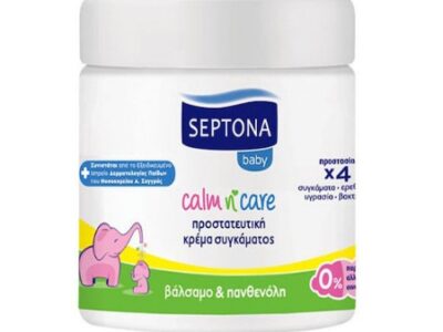 SEPTONA Baby Calm N’ Care Προστατευτική Κρέμα Συγκάματος με Βάλσαμο & Πανθενόλη 250ml