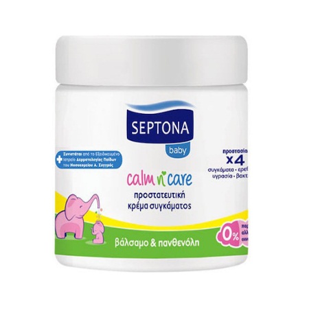 SEPTONA Baby Calm N’ Care Προστατευτική Κρέμα Συγκάματος με Βάλσαμο & Πανθενόλη 250ml