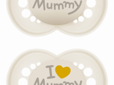 MAM I Love Mummy & Daddy Πιπίλα Σιλικόνης 6-16 Μηνών – 2τμχ