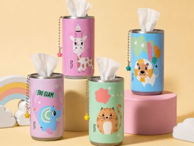 Soda Wipes – Υγρά Μαντηλάκια με Μπρελόκ – 30 Τεμάχια
