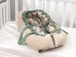Φωλιά Ύπνου Μωρού ABO – Tropical Leaves – 100% Βαμβάκι