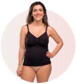 Carriwell Τοπ Θηλασμού Seamless Μαύρο XL – Μπλουζοσουτιέν χωρίς Ραφές