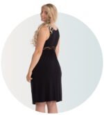 Carriwell Maternity & Nursing Nightie Νυχτικό Εγκυμοσύνης & Θηλασμού Μαύρο – S
