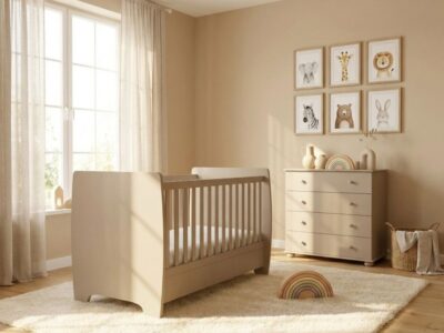 Κρεβάτι Evelina 70x140cm – Βρεφικό & Προεφηβικό – Cappuccino