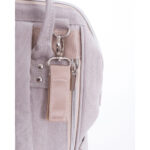 Τσάντα Αλλαξιέρας Μαμάς Siena Light Grey με Αλλαξιέρα