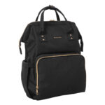 Τσάντα Αλλαξιέρας Μαμάς Siena Black & Gold με Αλλαξιέρα